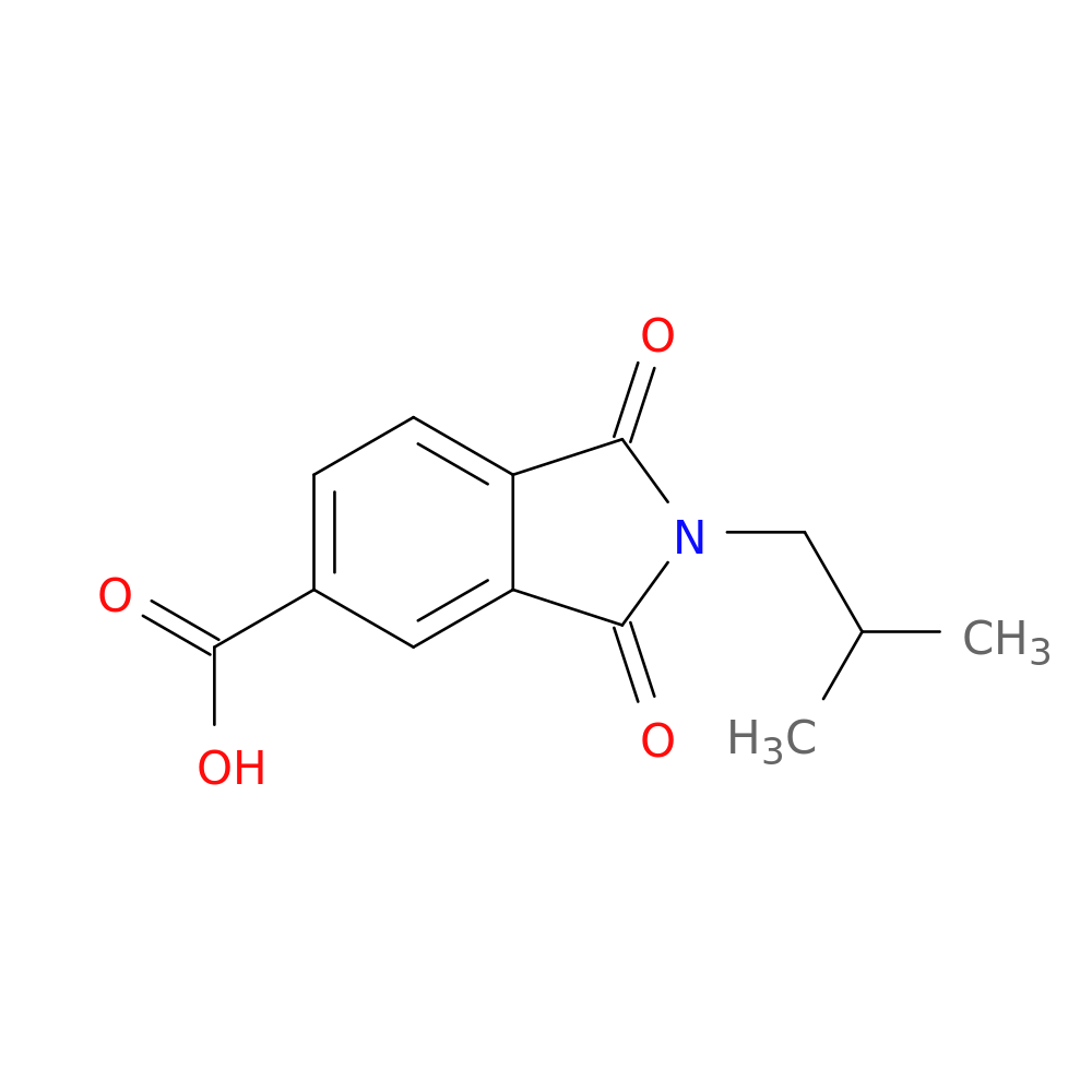 2-Isobutyl-1,3-dioxoisoindoline-5-carboxylic acid