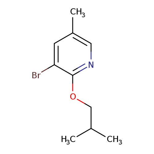 Pyridine, 3-bromo-5-methyl-2-(2-methylpropoxy)-