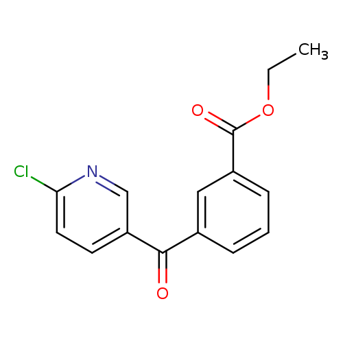 2-Chloro-5-(3-ethoxycarbonylbenzoyl)pyridine
