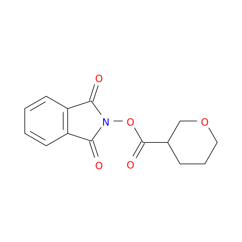 1,3-dioxo-2,3-dihydro-1H-isoindol-2-yl oxane-3-carboxylate