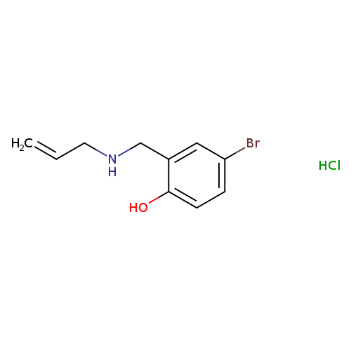 4-bromo-2-{[(prop-2-en-1-yl)amino]methyl}phenol hydrochloride