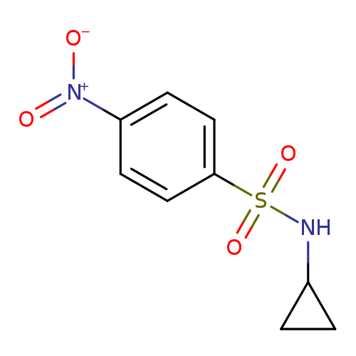 N-Cyclopropyl-4-nitrobenzenesulfonamide