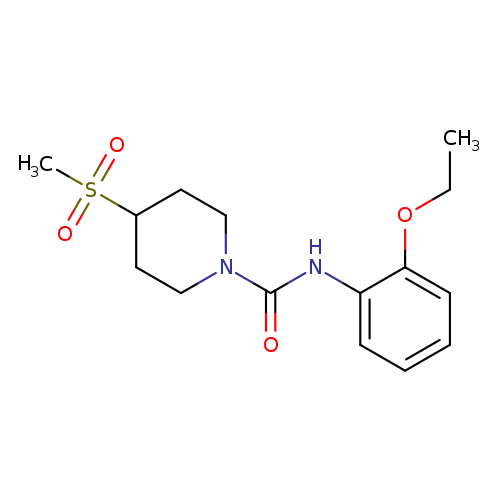 N-(2-ethoxyphenyl)-4-methanesulfonylpiperidine-1-carboxamide