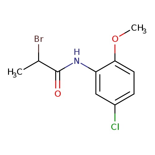 2-Bromo-n-(5-chloro-2-methoxyphenyl)propanamide
