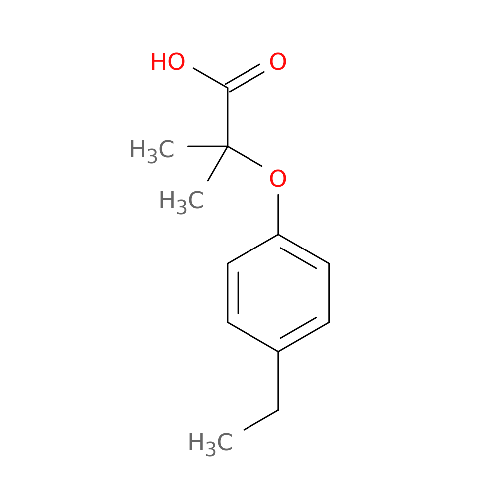 2-(4-Ethylphenoxy)-2-methylpropanoic acid
