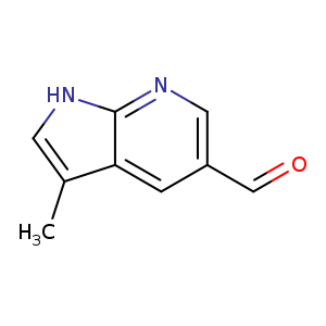 3-Methyl-7-azaindole-5-carboxaldehyde