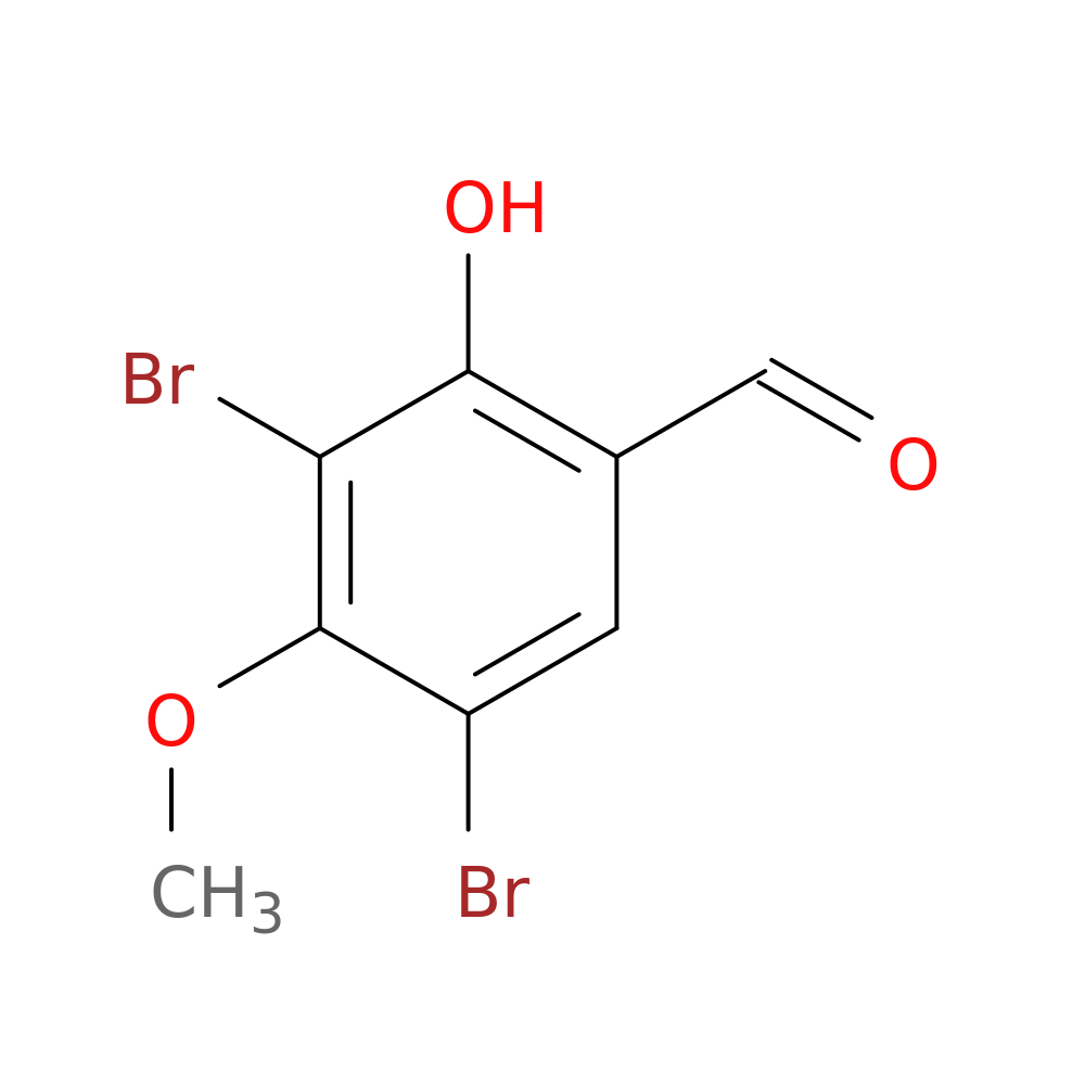 3,5-Dibromo-2-hydroxy-4-methoxybenzaldehyde