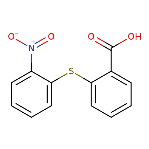 Benzoic acid, 2-[(2-nitrophenyl)thio]-