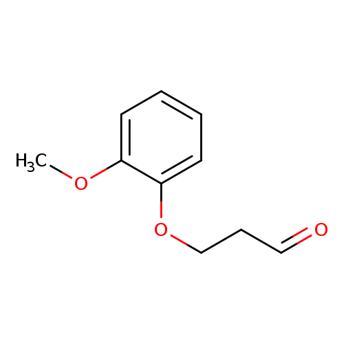 Propanal， 3-(2-methoxyphenoxy)- (9CI)