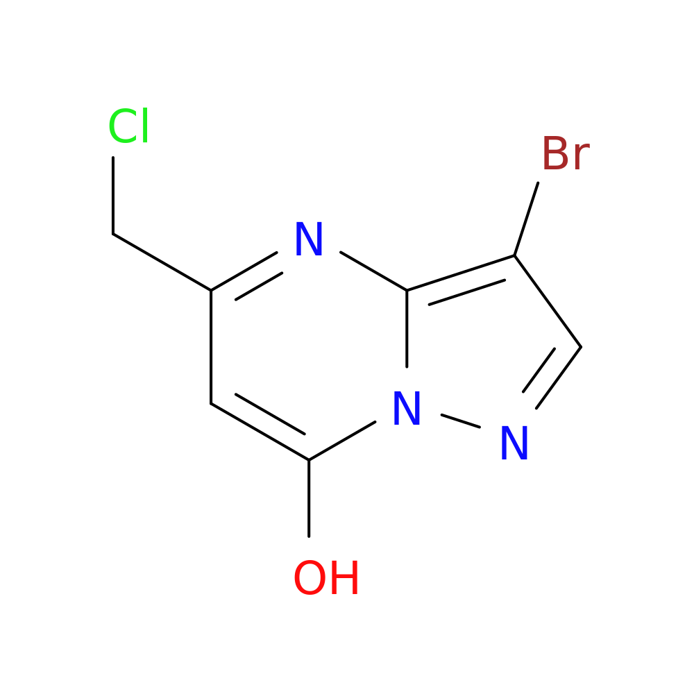 3-bromo-5-(chloromethyl)pyrazolo[1,5-a]pyrimidin-7-ol