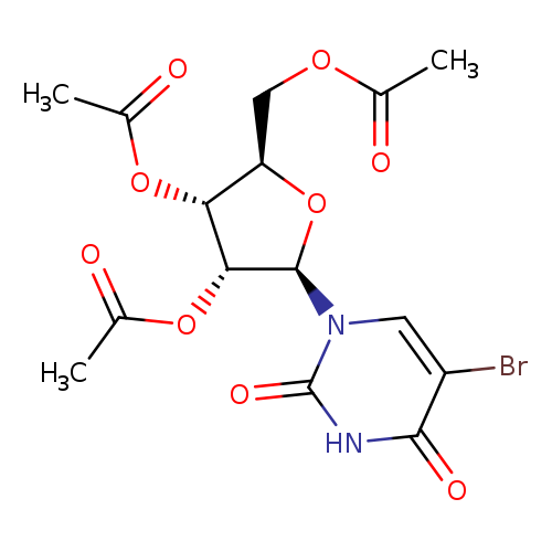 2′,3′,5′-Triacetyl-5-bromouridine