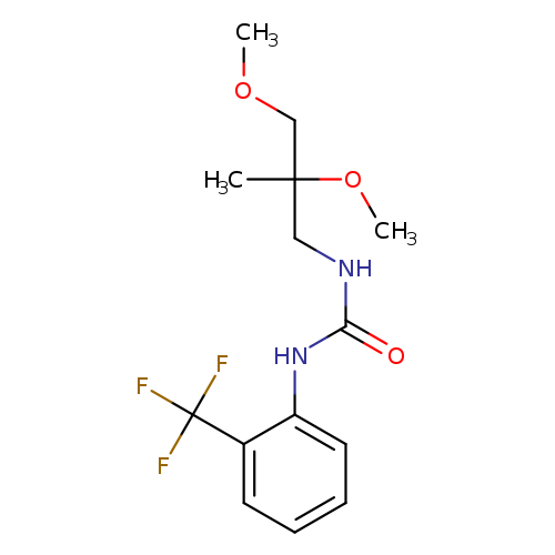 3-(2,3-dimethoxy-2-methylpropyl)-1-[2-(trifluoromethyl)phenyl]urea