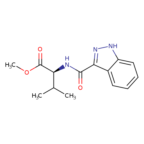 N-(2H-indazol-3-ylcarbonyl)-L-valine, methyl ester