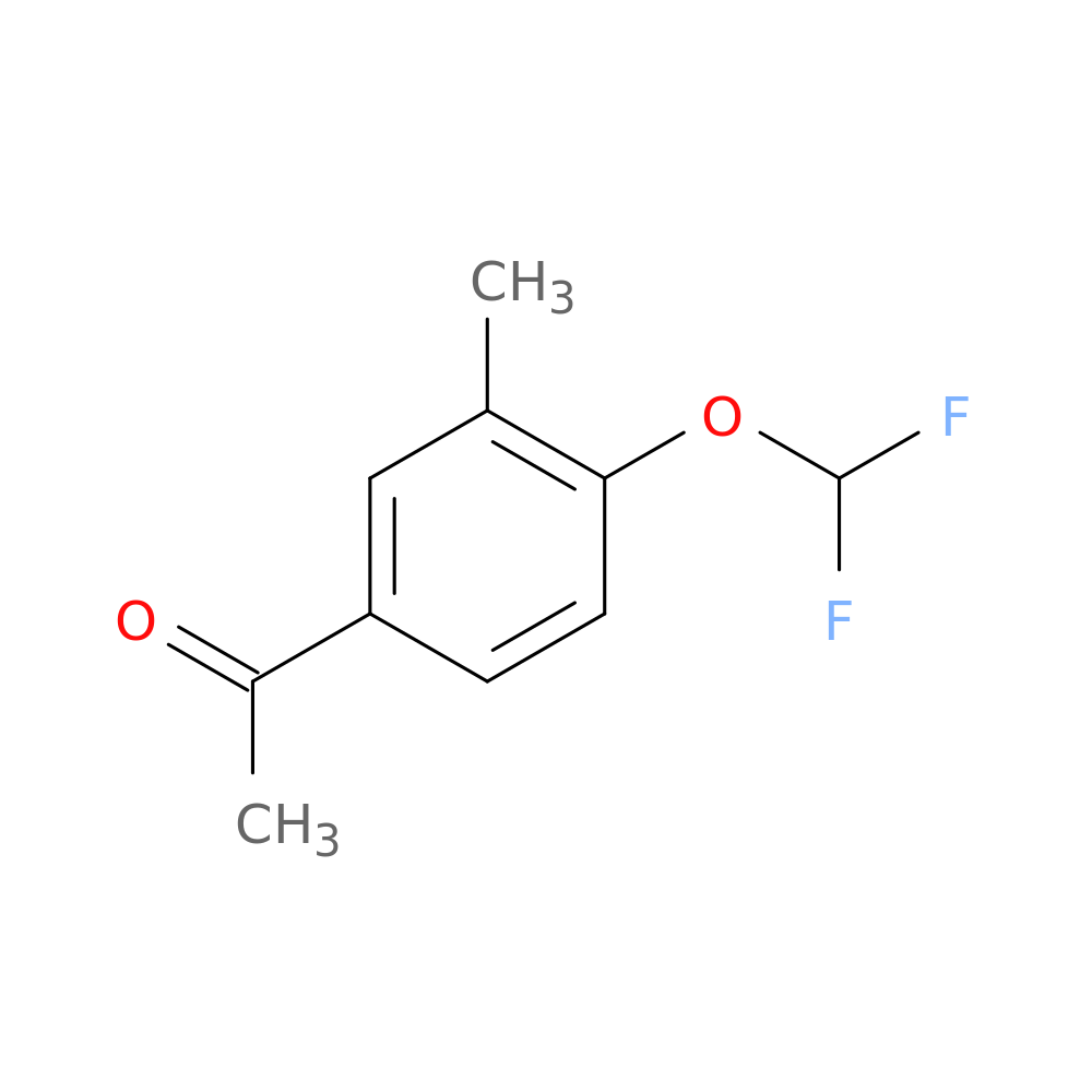 1-(4-(Difluoromethoxy)-3-methylphenyl)ethanone