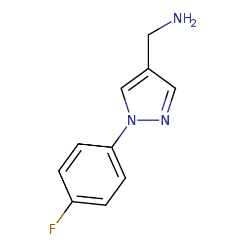 ([1-(4-Fluorophenyl)-1h-pyrazol-4-yl]methyl)amine hydrochloride