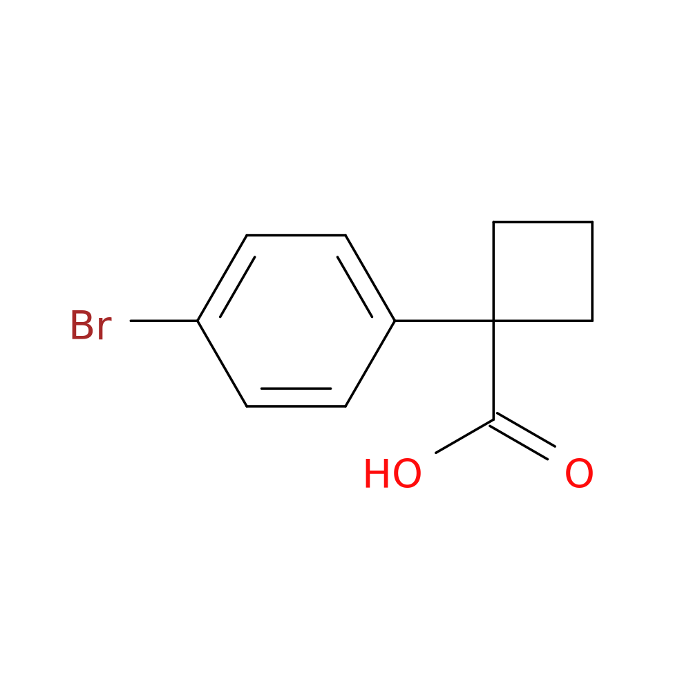 1-(4-Bromophenyl)cyclobutanecarboxylic acid