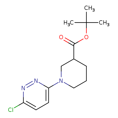 tert-butyl1-(6-chloropyridazin-3-yl)piperidine-3-carboxylate