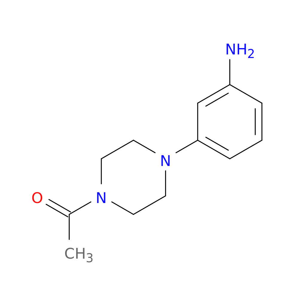 1-[4-(3-Aminophenyl)piperazin-1-yl]ethan-1-one