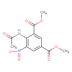 dimethyl 4-(acetylamino)-5-nitroisophthalate