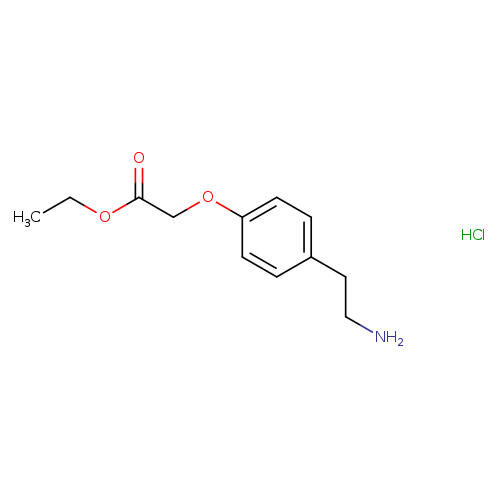 ethyl 2-[4-(2-aminoethyl)phenoxy]acetate hydrochloride