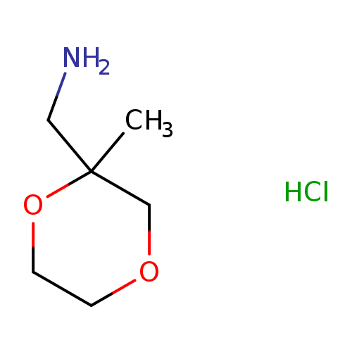 (2-methyl-1,4-dioxan-2-yl)methanamine hydrochloride
