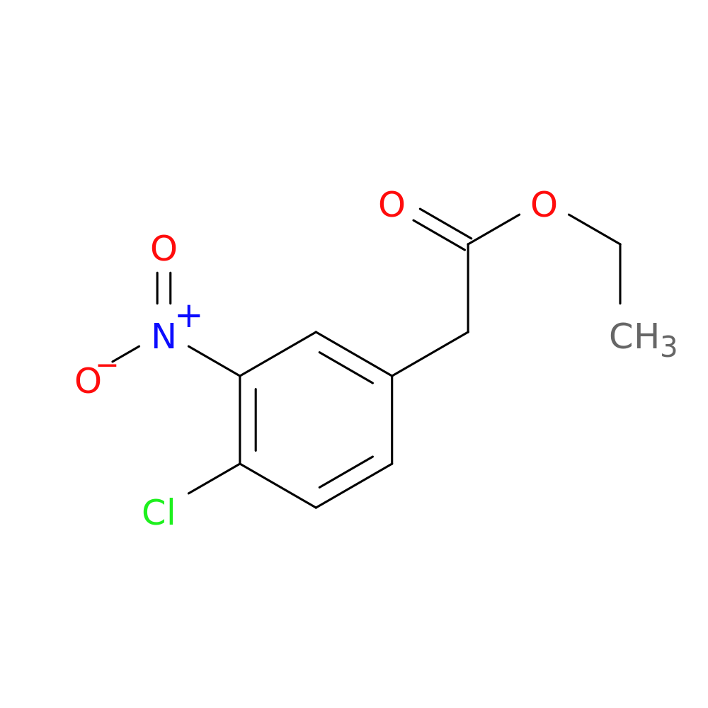 ethyl 2-(4-chloro-3-nitrophenyl)acetate