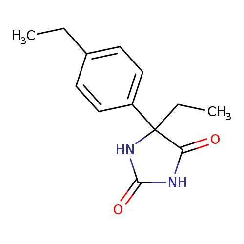 5-ethyl-5-(4-ethylphenyl)imidazolidine-2,4-dione