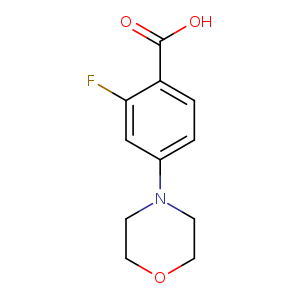 2-FLUORO-4-MORPHOLINOBENZOIC ACID