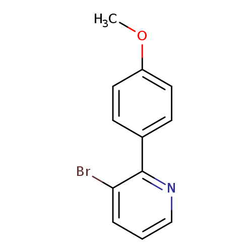 3-Bromo-2-(4-methoxyphenyl)pyridine