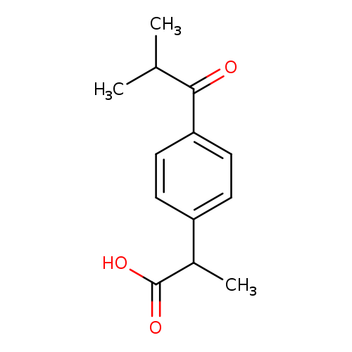 (2RS)-2-(4-ISOBUTYRYLPHENYL)PROPANOIC ACID