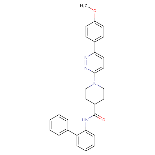 N-{[1,1'-biphenyl]-2-yl}-1-[6-(4-methoxyphenyl)pyridazin-3-yl]piperidine-4-carboxamide