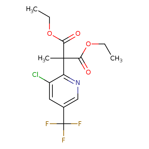 1,3-diethyl 2-[3-chloro-5-(trifluoromethyl)pyridin-2-yl]-2-methylpropanedioate