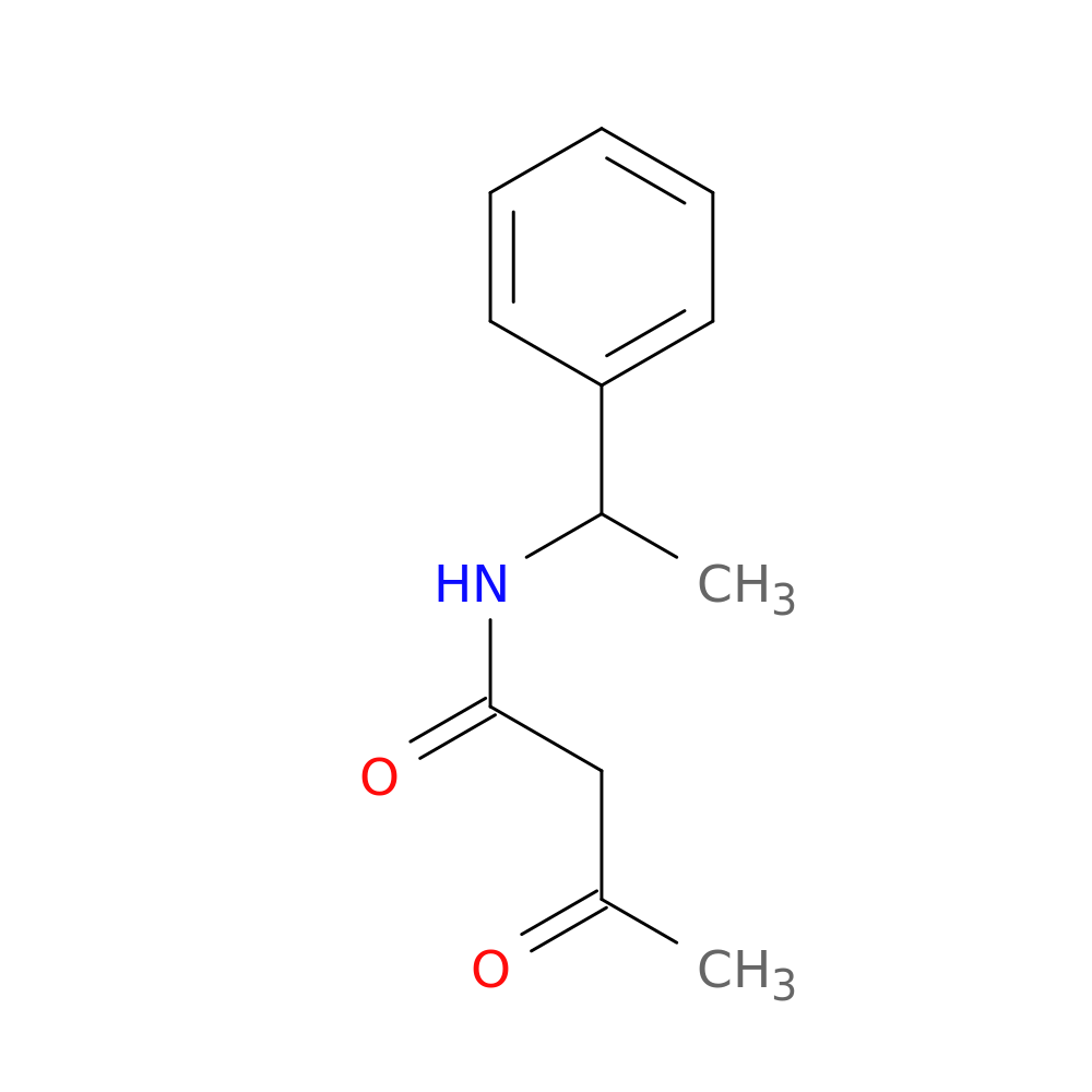 3-Oxo-n-(1-phenylethyl)butanamide