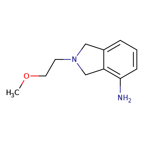 2-(2-methoxyethyl)-2,3-dihydro-1H-isoindol-4-amine