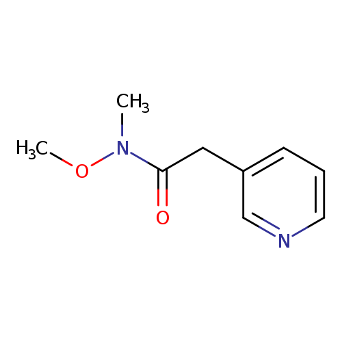 N-methoxy-N-methyl-2-(pyridin-3-yl)acetamide