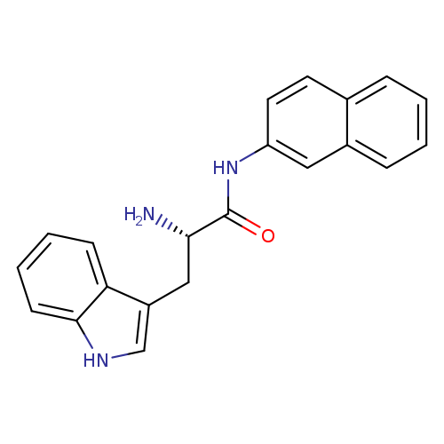 1H-Indole-3-propanamide, a-amino-N-2-naphthalenyl-, (aS)-