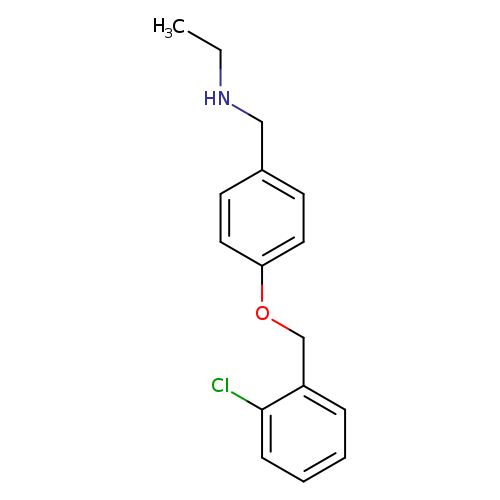 N-{4-[(2-chlorobenzyl)oxy]benzyl}-N-ethylamine