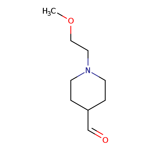 1-(2-methoxyethyl)piperidine-4-carbaldehyde