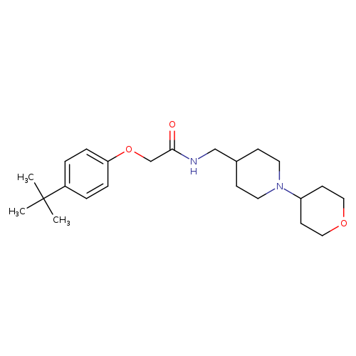 2-(4-tert-butylphenoxy)-N-{[1-(oxan-4-yl)piperidin-4-yl]methyl}acetamide