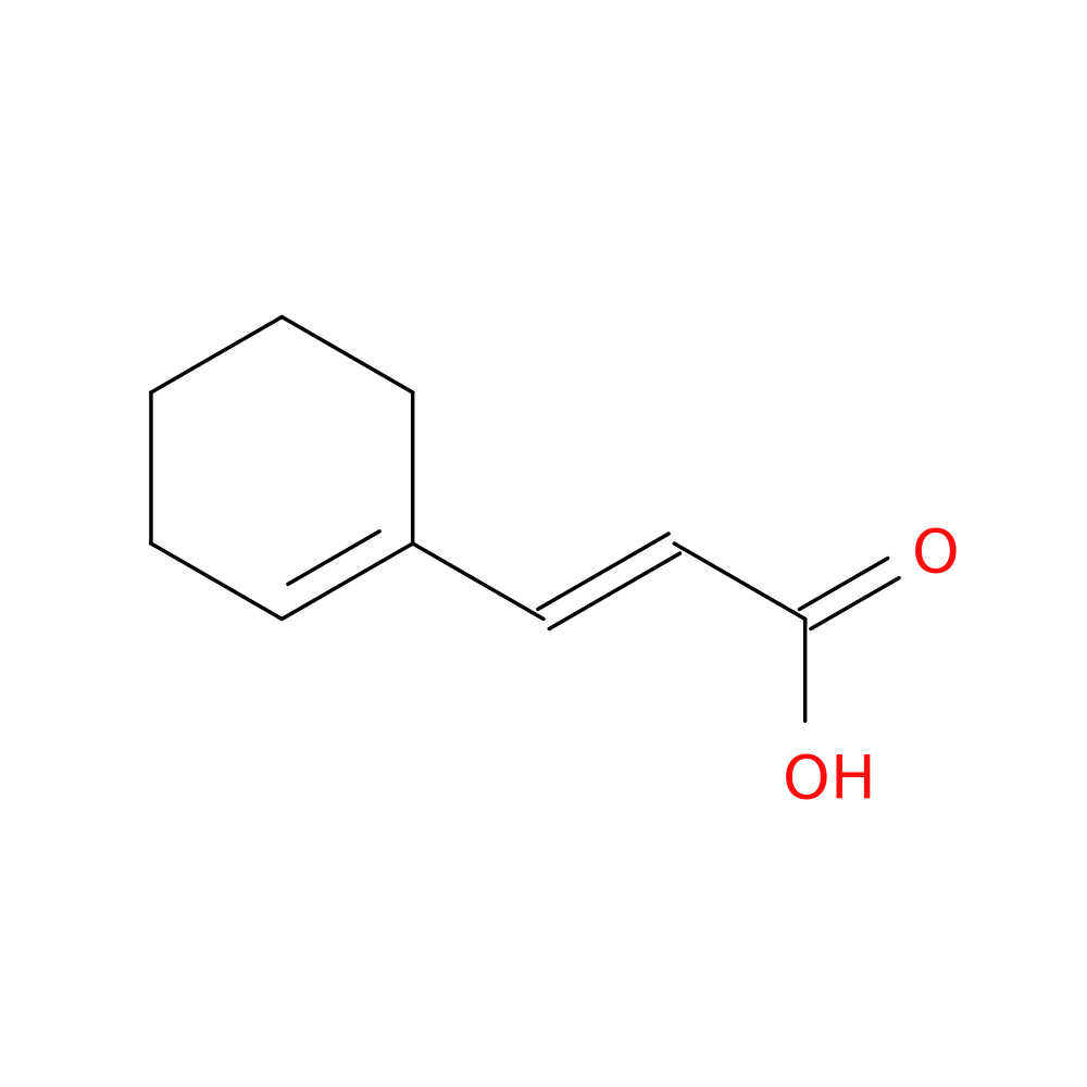 (E)-3-(Cyclohex-1-en-1-yl)acrylic acid