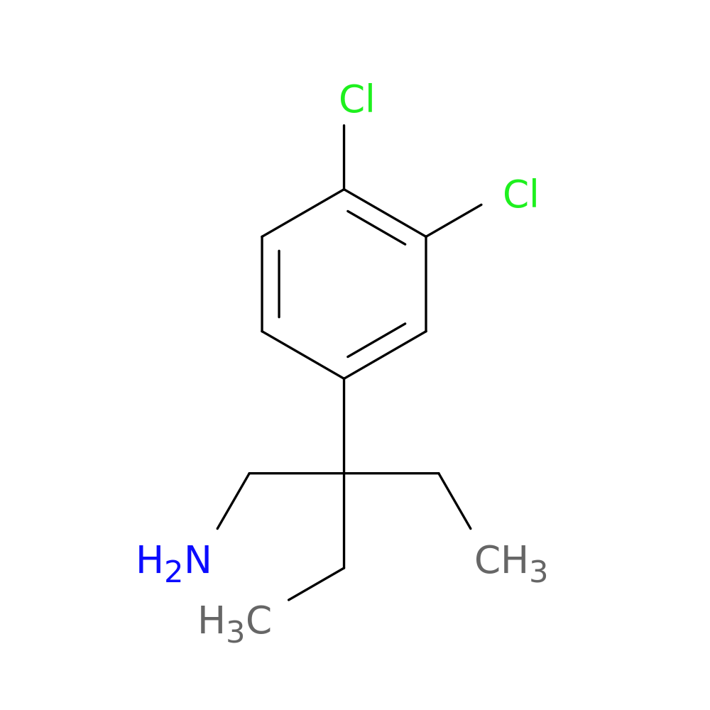 4-[3-(Aminomethyl)pentan-3-yl]-1,2-dichlorobenzene