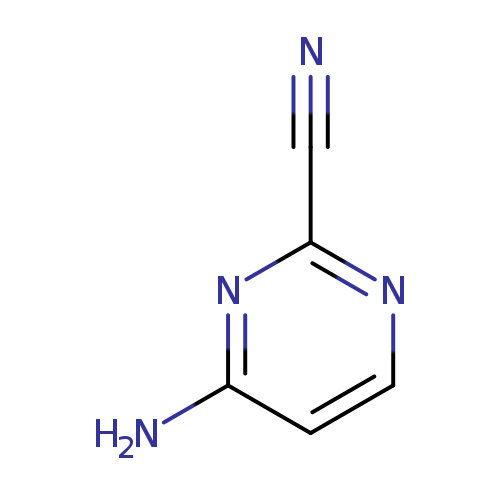2-Pyrimidinecarbonitrile, 4-amino- (9CI)