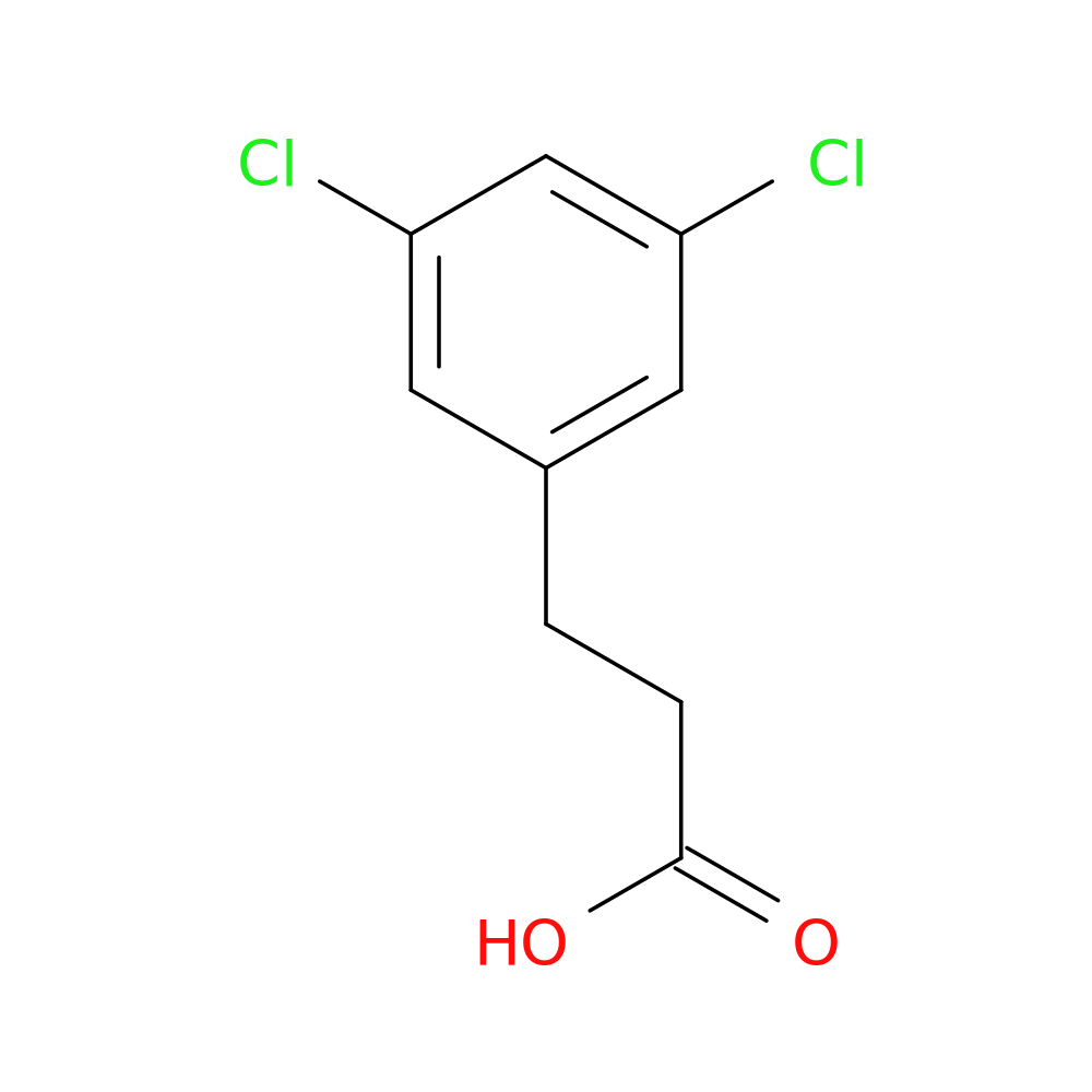 Benzenepropanoic acid, 3,5-dichloro-