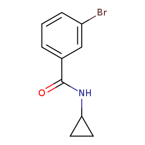 3-bromo-N-cyclopropylbenzamide
