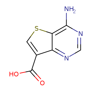 Thieno[3,2-d]pyrimidine-7-carboxylic acid, 4-amino-