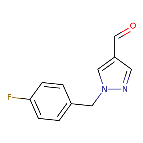 1-(4-Fluorobenzyl)-1H-pyrazole-4-carbaldehyde