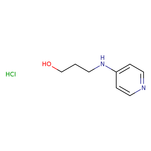 3-[(pyridin-4-yl)amino]propan-1-ol hydrochloride