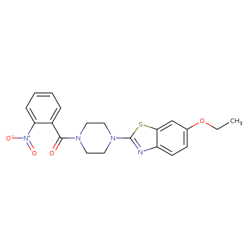6-ethoxy-2-[4-(2-nitrobenzoyl)piperazin-1-yl]-1,3-benzothiazole