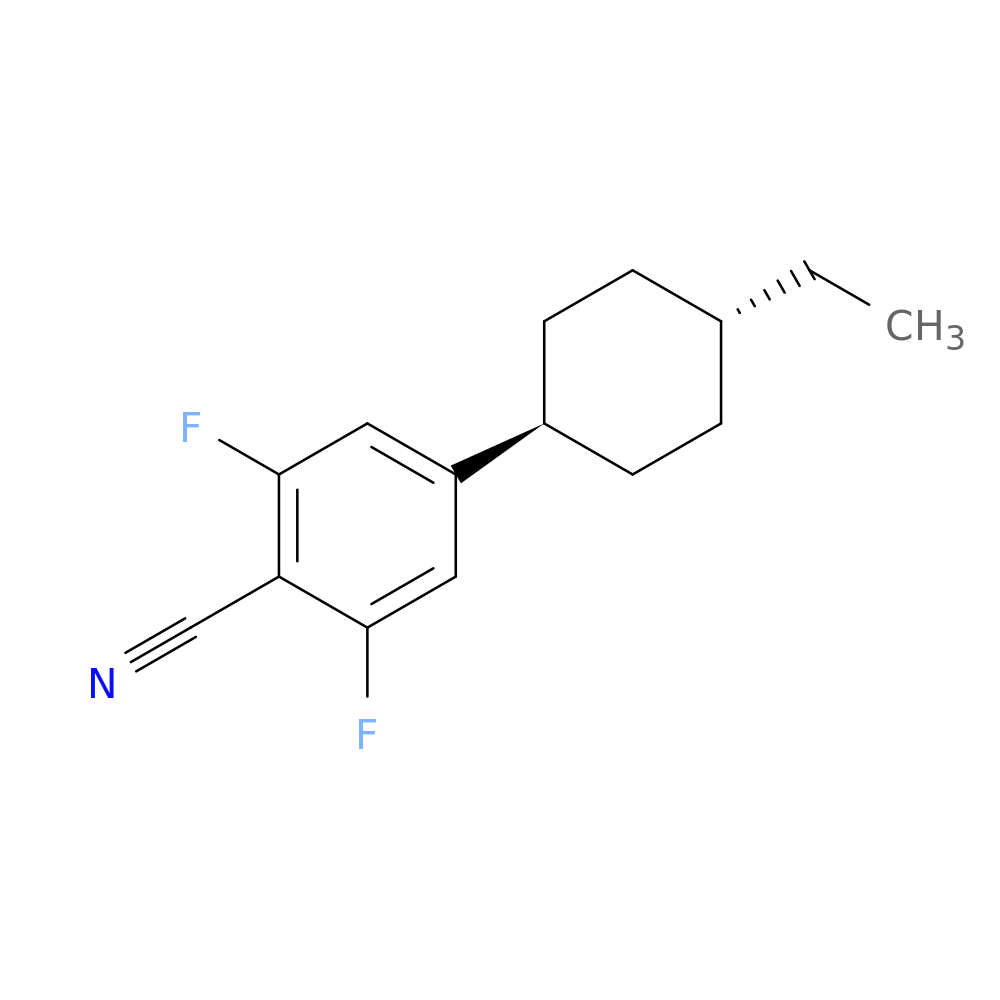 4-(trans-4-Ethylcyclohexyl)-2,6-difluorobenzonitrile