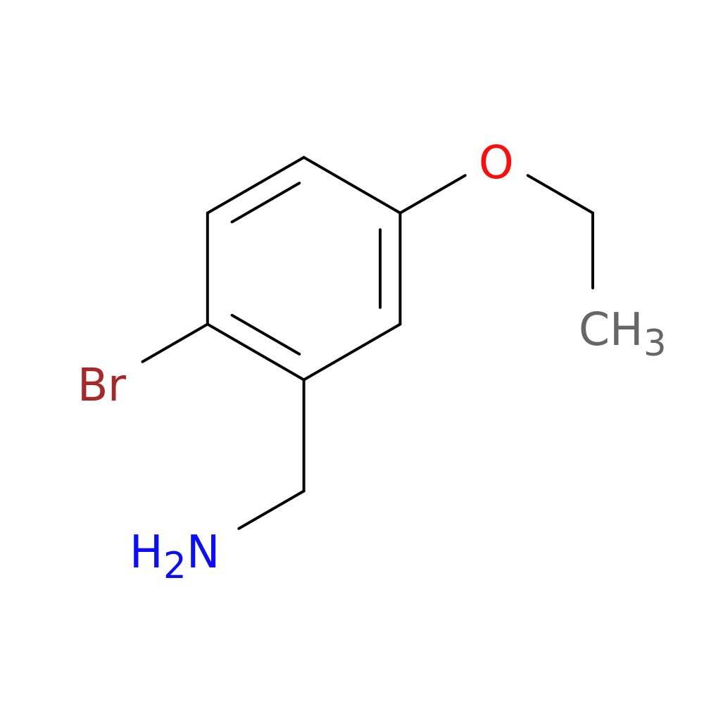 (2-Bromo-5-ethoxyphenyl)methanamine